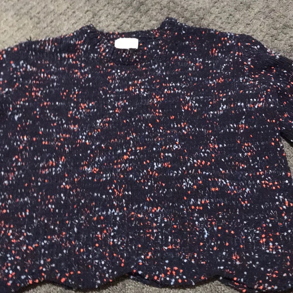 Long sleeve color full sweatshirt